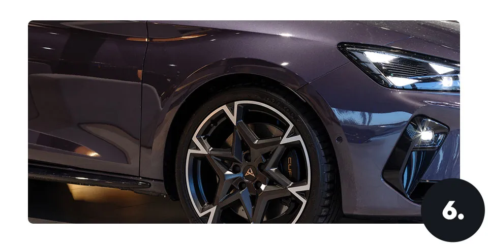 cupra closeup